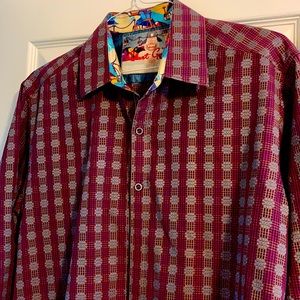 Robert Graham shirt Large 100% Cotton